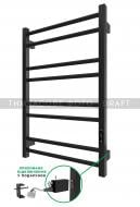 Рушникосушарка електрична Ardesto Square-TR K 770 сальне підключення чорний 9803149