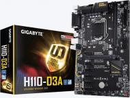 Материнська плата Gigabyte GA-H110-D3A (Socket 1151, Intel H110, ATX)