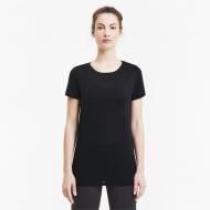Футболка Puma Studio Lace Keyhole SS Tee 51950802 р.S черный