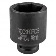 Головка глибока 46 мм (6гр) 3/4" ROCKFORCE 1 шт. RF-46510046