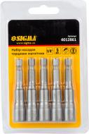 Насадка Sigma торцевая магнитная 8×65 мм 5 шт (блистер) 5 шт. 4012861