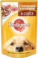 Консерва для усіх порід Pedigree для собак 100 г з яловичиною та ягням 100 г