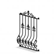 Решетка на окно КР-15 950х1430 мм (комплект элементов)