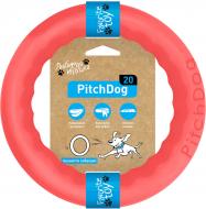 Іграшка для собак PitchDog кільце для апортування d 20 см рожеве
