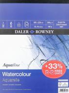 Склейка Aquafine середнє зерно  A4 22,9х30,5 см 300 г/м² 12 сторінок Daler-Rowney