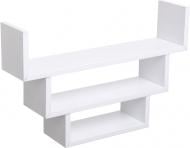 Комплект полок Нанси 12 мм 42х10х10 см белый