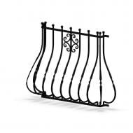 Решетка на окно КР-38 1020х980х300 мм (комплект элементов)