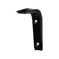 Кронштейн  стальной ренифорс 100x75 мм черный