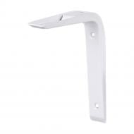 Кронштейн  сталевий реніфорс 150x120 мм білий