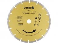 Диск алмазный отрезной Vorel 230x2,4x22,2 08715