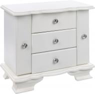 Шкатулка Шкаф для украшений белое дерево WY13078W