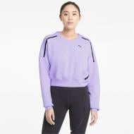 Свитшот Puma Train Zip Crew Sweatshirt 52027216 р. XS фиолетовый