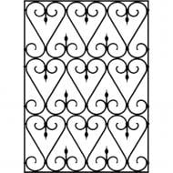 Решетка на окно КР-53 1100х1525 мм(комплект элементов)