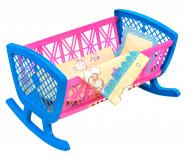 Игровой набор Bamsic кроватка с постелью 006/1