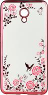 Накладка на корпус BeCover Flowers Series для Meizu M5 note pink (701306)