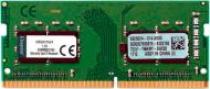 Оперативная память Kingston DDR4 SDRAM 4 GB 2400 MHz (KVR24S17S6/4) PC4-19200