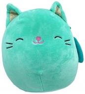 Мягкая игрушка Jazwares Squishmallows Котик Харизма 20 см бирюзовый 6672126