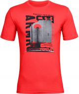 Футболка Under Armour UA BASKETBALL PHOTOREAL SS 1357162-628 р.S красный