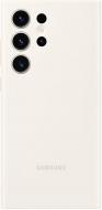 Чехол-накладка Samsung для Galaxy S23 Ultra Silicone Case Cream (EF-PS918TUEGRU)