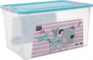 Контейнер для зберігання пластиковий Алеана «Smart Box» Pet Shop 27 л 265x320x495 мм Контейнер для зберігання пластиковий Алеана «Smart Box» Pet Shop 27 л 265x320x495 мм