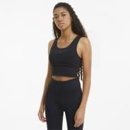 Майка Puma Mid Impact Long Line Bra 52030101 р.S черный