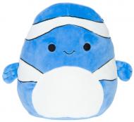 Мягкая игрушка SQUISHMALLOWS Рыбка Рикки 31 см белый с синим 6672113