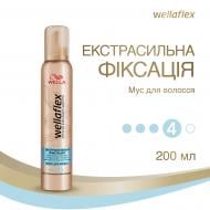 Мус для волосся Wellaflex Wellaflex Мус екстрасильна фіксація 200 мл