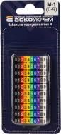 Маркер кабельный АСКО-УКРЕМ М-1 (0-9) разноцветный
