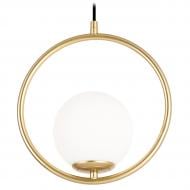 ВИТРИНА! Подвес Hopfen 1x40 Вт E14 золото Balle 1C - GL