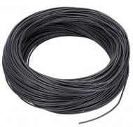 Провод силиконовый Profix 1x0,08 22AWG (0,32 кв.мм) TinCU черный медь луженая