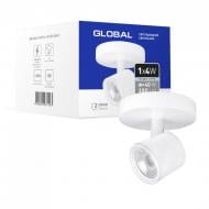 ВІТРИНА! Світильник світлодіодний Global GSL-02C 4100K 1x4 Вт білий