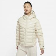 Куртка женская Nike W NSW TF RPL WINDRUNNER HD JKT DH4073-206 р.L бежевая