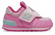 Кроссовки для девочек демисезонные New Balance IV574MCD р.21 розовые