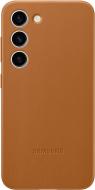 Чехол-накладка Samsung для Galaxy S23 Leather Case Camel (EF-VS911LAEGRU)