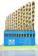 Набор сверл по металлу Sigma с титановым покрытием HSS-TiN 1.5-6.5 мм 13 шт. 1214031