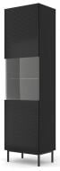 Витрина BIM Furniture Ravenna 1д 2170х600х420 мм черный / чорный (RAVENNA_C_DIAMOND_MDF_HG_GLASS) Витрина BIM Furniture Ravenna 1д 2170х600х420 мм черный / чорный (RAVENNA_C_DIAMOND_MDF_HG_GLASS)