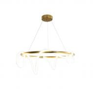 ВІТРИНА! Люстра світлодіодна Berger 1x60 Вт LED-модуль золотий 7006-PL-60 Gold