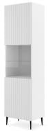 Витрина BIM Furniture Ravenna 1д 2170х600х420 мм золотой / черный матовый (RAVENNA_B_FOILED_MDF_GLASS_CAS)
