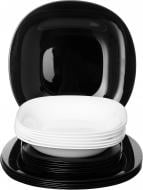 Сервиз столовый Luminarc Carine Blanc & Noir 18 предметов на 6 персон
