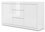 Комод BIM Furniture Bello Bianco 2д3ш 1500x890x400 мм белый матовый/белый глянец (BELLO_BIANCO_3)
