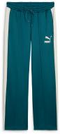 Брюки Puma T7 ICONIC STRAIGHT TRACK PANTS PT 62541222 р. M зеленый