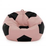 Кресло мешок Мяч Оксфорд 120см Студия Комфорта размер Большой Кофе с молоком + Черный