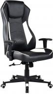 Кресло GT Racer X-2564 черно-белый Кресло GT Racer X-2564 черно-белый