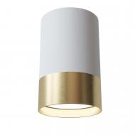 Светильник точечный PikArt Lights BP 50 Вт GU10 белый/латунь 25584-1