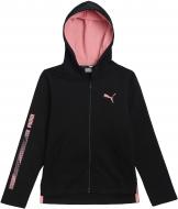 Джемпер Puma Girls Hooded Full-Zip FL 58489551 чорний