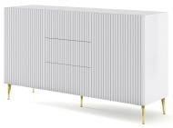 Комод BIM Furniture Ravenna 2д3ш 1500x870x420 мм золотой/белый матовый (RAVENNA_B_FOILED_MDF_CABINET_2)