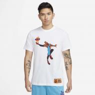 Футболка Nike LBJ M NK DF SJ FA TEE 2 DH3831-100 р.M белый