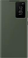 Чехол-книжка Samsung для Galaxy S23 Ultra Smart View Wallet Case Green (EF-ZS918CGEGRU)