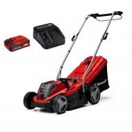 ВИТРИНА! Газонокосилка аккумуляторная Einhell PXC GE-CM 18/33 Li Kit 4.0 Ah 3413266+4512159