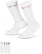 Носки Nike EVERYDAY PLUS CUSHIONED DH3822-902 р.42-46 белый Носки Nike EVERYDAY PLUS CUSHIONED DH3822-902 р.42-46 белый